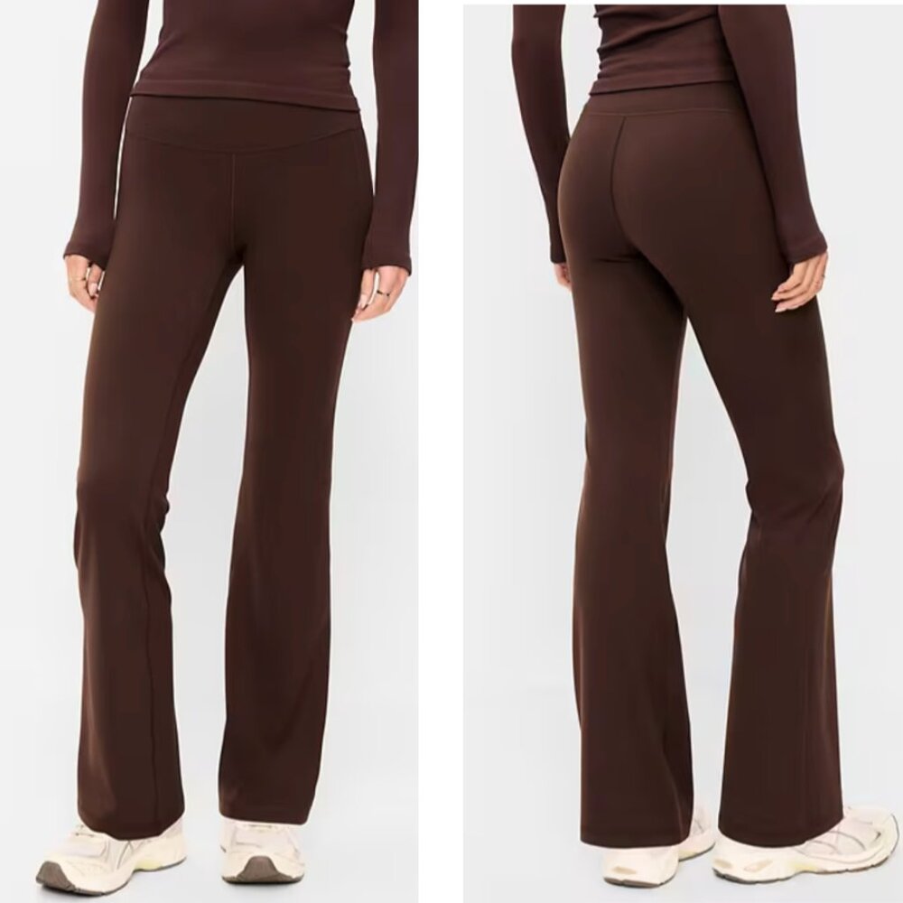 NWT Old Navy Workout Set Chocolate Brown Size Medium Large - Picture 3 of 4